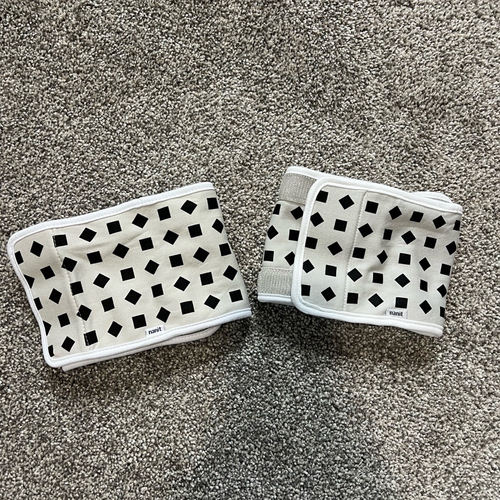 Nanit Black and White Breathing Monitor Band